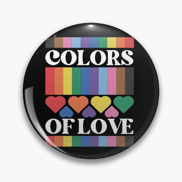 Item preview, The Colors of Love. LGBTQ Pride designed and sold by Subtle Pride Shop.