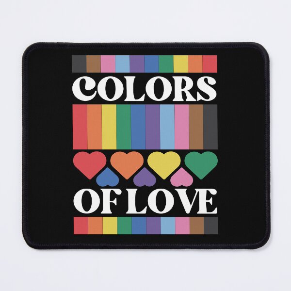 Item preview, The Colors of Love. LGBTQ Pride designed and sold by Subtle Pride Shop.