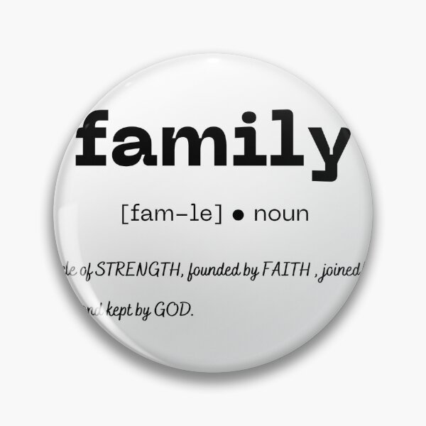 Item preview, FAMILY print designed and sold by sticktofaith.