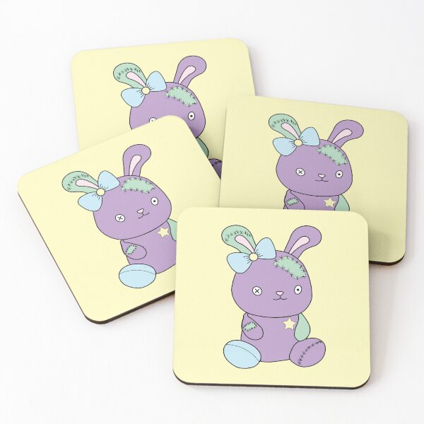 Item preview, Creepy Cute Pastel Bunny Rabbit designed and sold by ColorZoo.