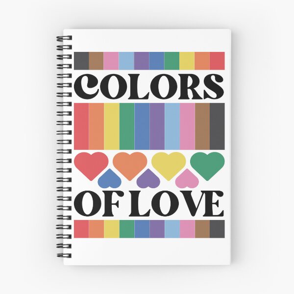 Item preview, The Colors of Love. LGBTQ Pride designed and sold by Subtle Pride Shop.