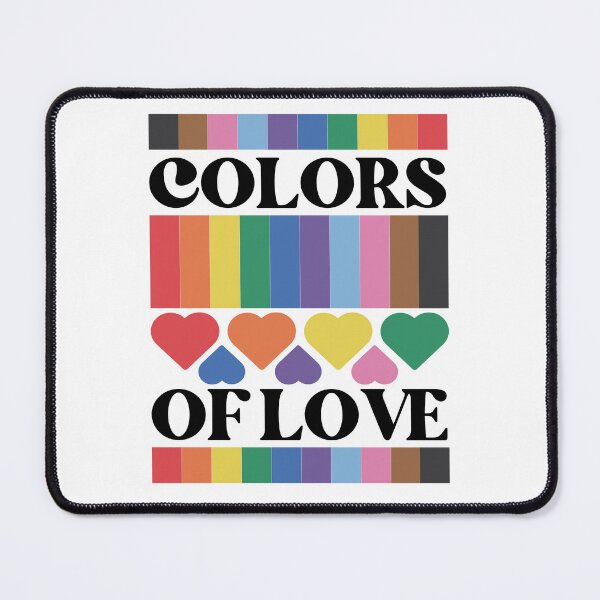 Item preview, The Colors of Love. LGBTQ Pride designed and sold by Subtle Pride Shop.