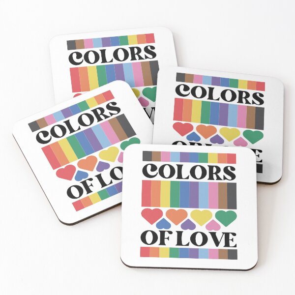 Item preview, The Colors of Love. LGBTQ Pride designed and sold by Subtle Pride Shop.