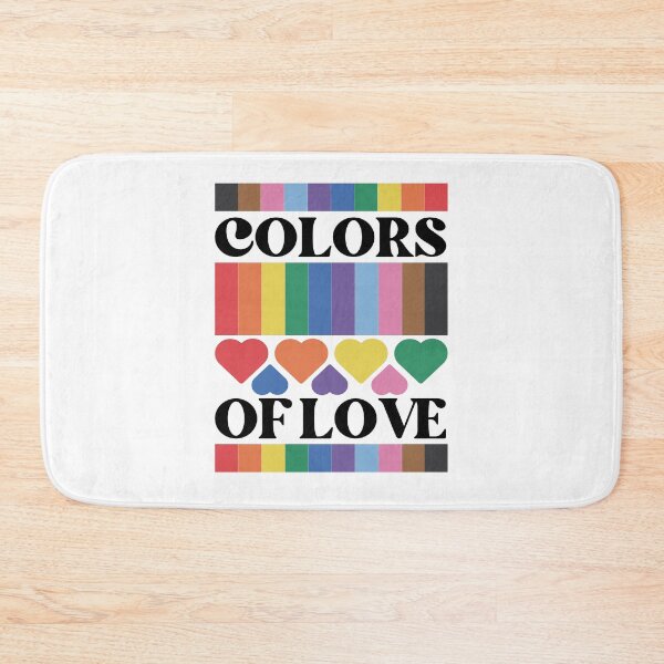 Item preview, The Colors of Love. LGBTQ Pride designed and sold by Subtle Pride Shop.