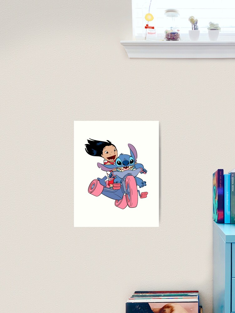 stitch and angel Poster by Reality Fan