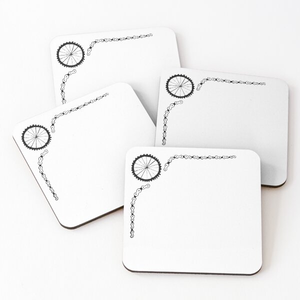 Item preview, Bike Wheel & Chain Border designed and sold by jaileib.