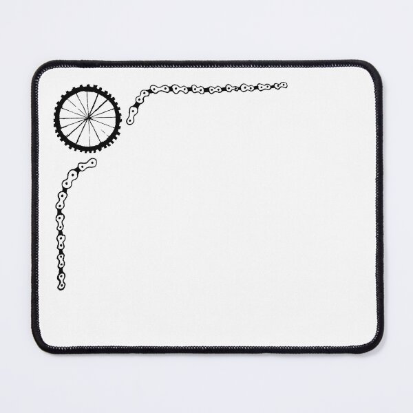 Item preview, Bike Wheel & Chain Border designed and sold by jaileib.