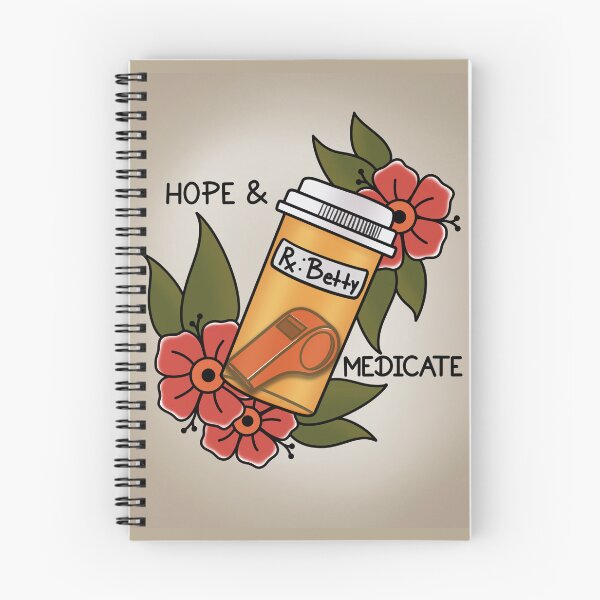 Item preview, Betty RX with background - Hot Mulligan  designed and sold by HaleighMade.