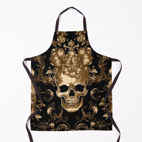 Item preview, Baroque Elegance: Intricate Skull Pattern designed and sold by SweetRepeat.