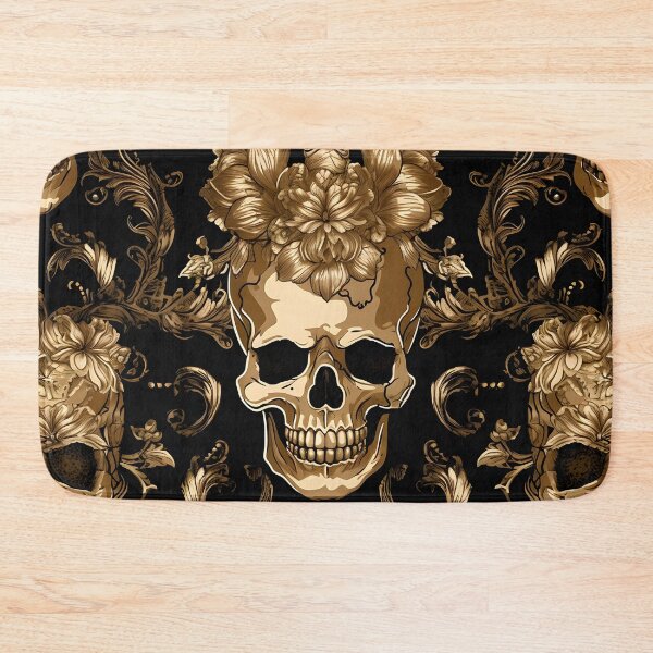 Item preview, Baroque Elegance: Intricate Skull Pattern designed and sold by SweetRepeat.
