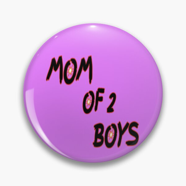 Item preview, MOM OF 2 BOYS designed and sold by RendoRed.
