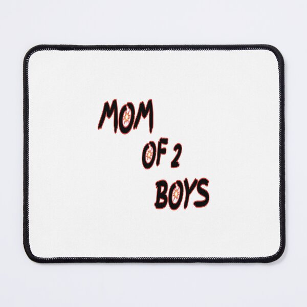 Item preview, MOM OF 2 BOYS designed and sold by RendoRed.