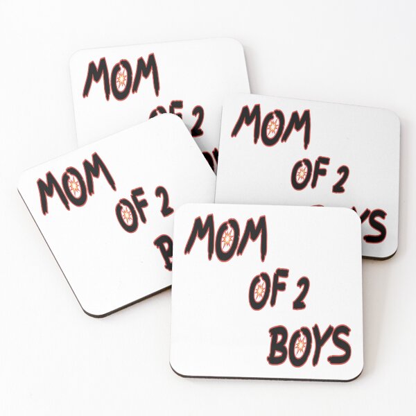 Item preview, MOM OF 2 BOYS designed and sold by RendoRed.