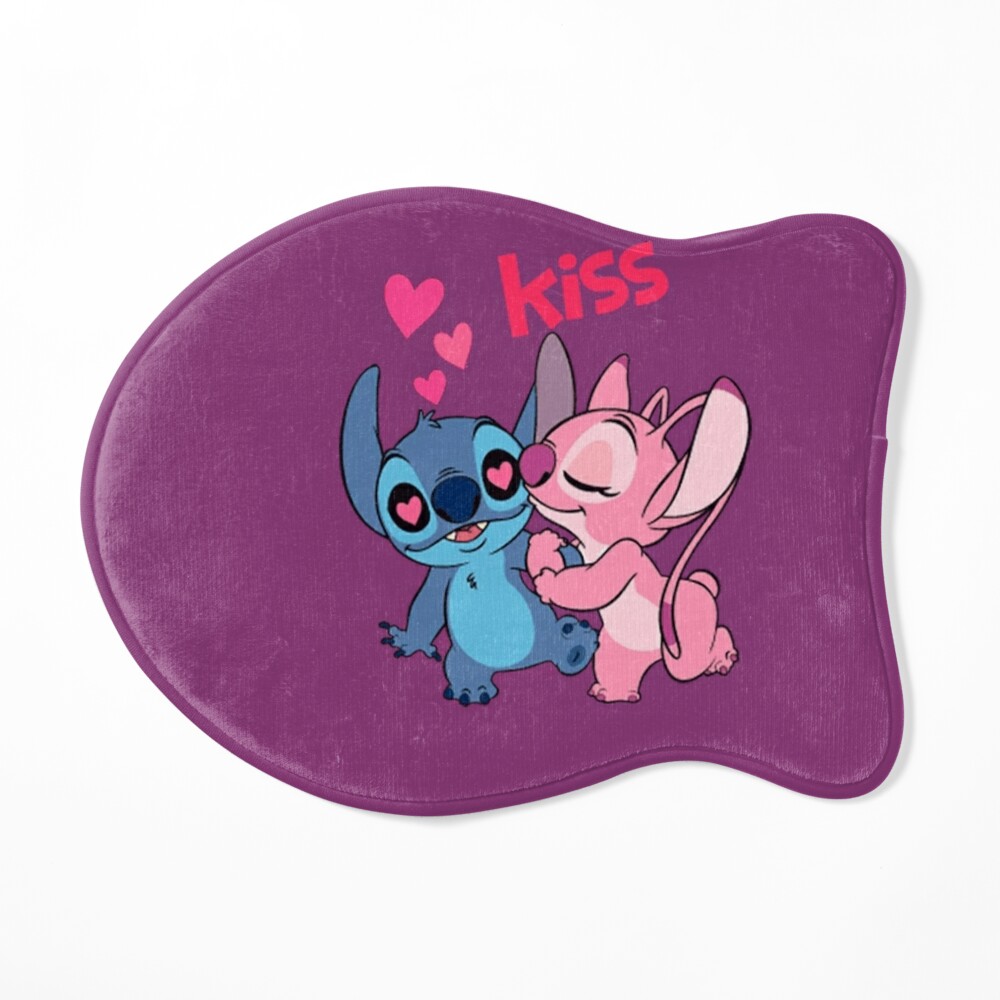 Disney Lilo and Stitch Angel Heart Kisses2 Weekender Tote Bag by