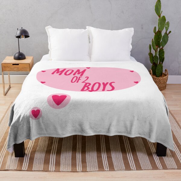 Item preview, MOM OF 2 BOYS designed and sold by RendoRed.