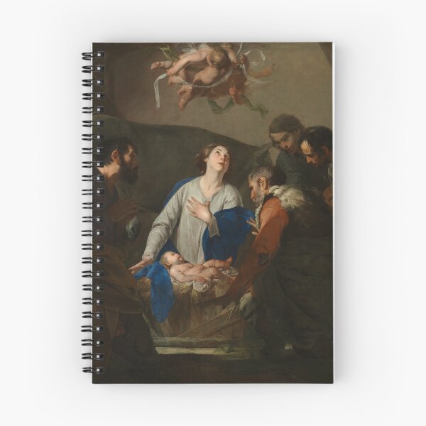 Item preview, Adoration of the Shepherds | Bernardo Cavallino | 1650 Baroque Biblical Art designed and sold by CJET.