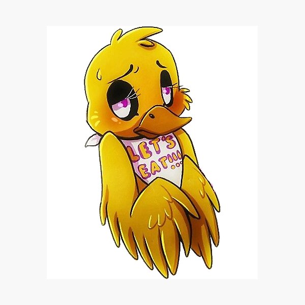 Chibi Funtime Chica Photographic Print for Sale by okay-lexmar