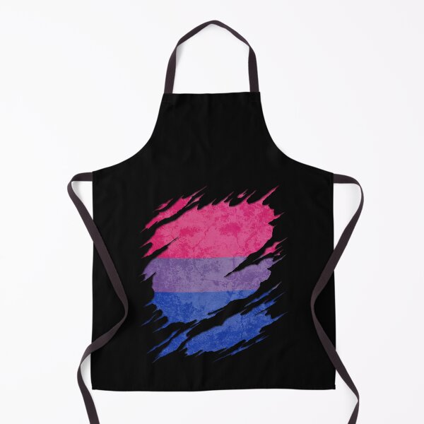 Artikelvorschau, Bisexuelle Pride-Flagge zerrissene Enthüllung entworfen und verkauft von Patrick Hiller.
