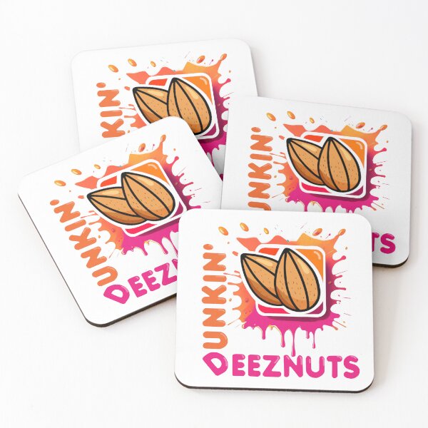 Item preview, Dunkin deeznuts funny sarcastic design designed and sold by AXIOM13.