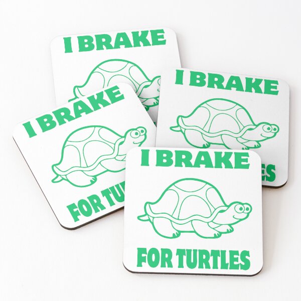 Item preview, I Brake For Turtles designed and sold by weirdrelatives.