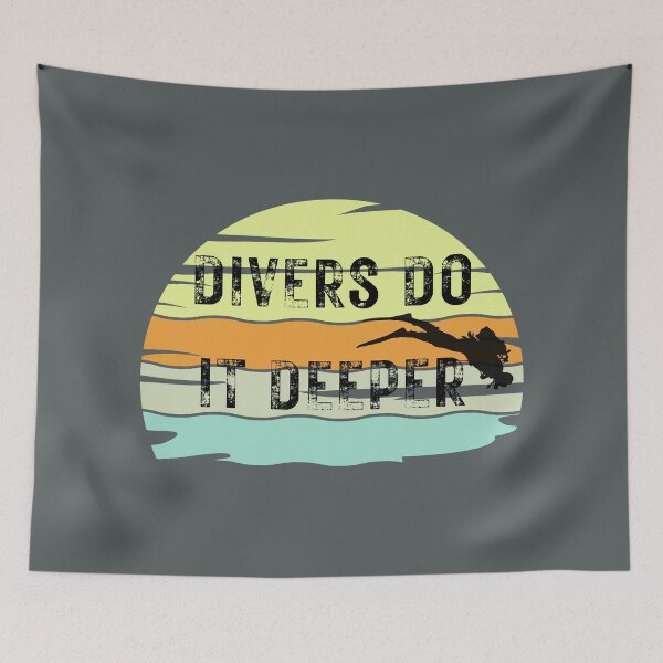Item preview, Divers Do It Deeper designed and sold by CarleLS.
