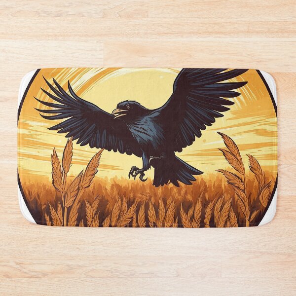 Item preview, Crow over Gold designed and sold by PyramidSchmear.