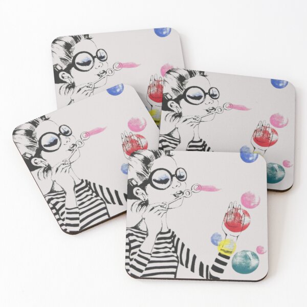 Item preview, Colorful Bubbles Blowing Dreams designed and sold by Yolanda Bueno.