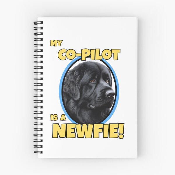 Item preview, Newfie Dog Co-Pilot!! designed and sold by AUZANA.