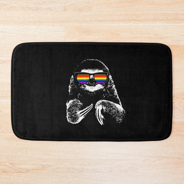 Item preview, Pride Sloth Philly LGBTQ Pride Flag Sunglasses designed and sold by Patrick Hiller.