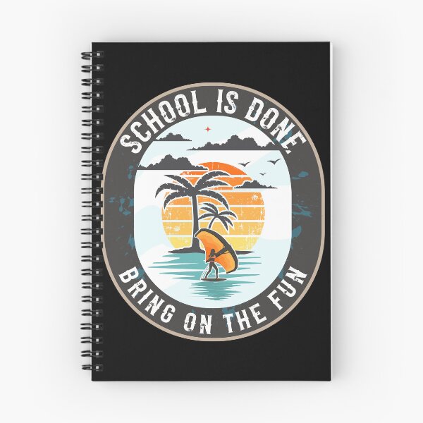 Item preview, School is done bring on the fun designed and sold by HomeCoquette.