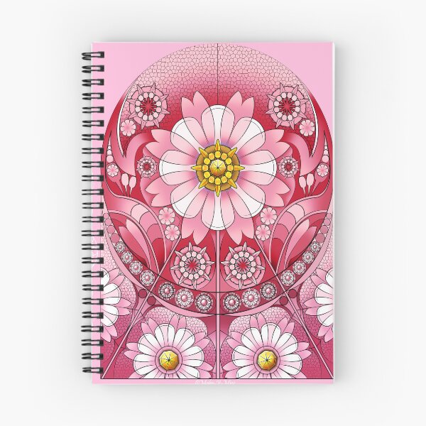Item preview, Stainglass Equinox - Sakura Pink designed and sold by Make-It-Mico.