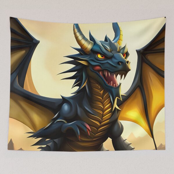 Item preview, The Black Dragon Ythris designed and sold by AuroraSpringer.