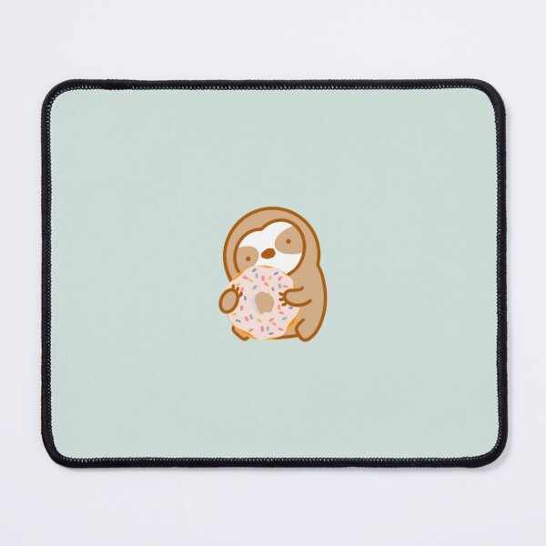Item preview, Cute Glazed Donut Lover Sloth designed and sold by theslothinme.