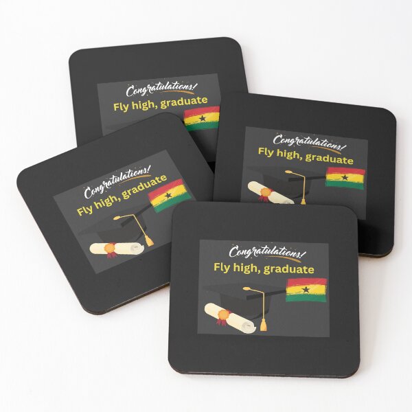Item preview,  CONGRATULATIONS!, Fly High graduates, Ghanaian Pride, African heritage designed and sold by Right-UR.