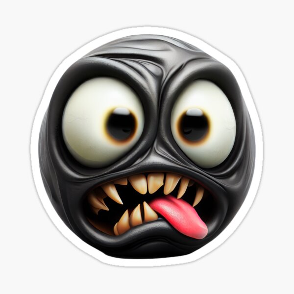 3D Emoji Collection: Dark Mutant Sticker