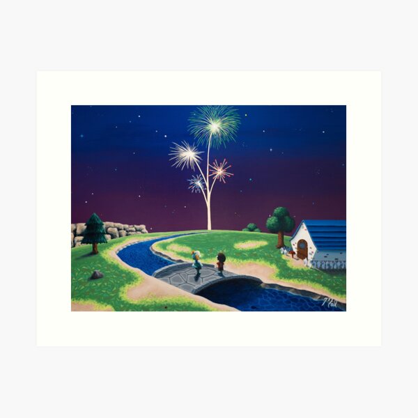 New Year Art Print