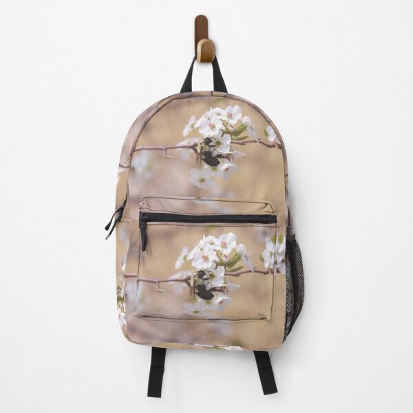 Item preview, Bumble Bee on Autumn Blaze Pear Flower designed and sold by Robert Armendariz.