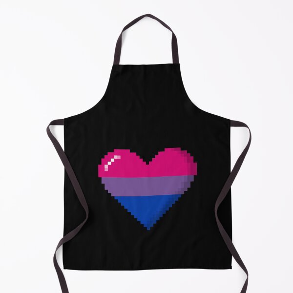Artikelvorschau, Bisexuelles Stolz-Pixel-Herz entworfen und verkauft von Patrick Hiller.
