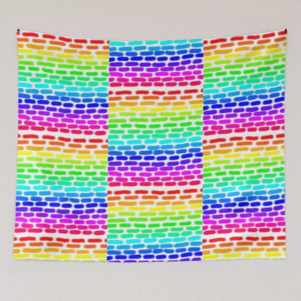 Item preview, rainbow wall designed and sold by katquasar.