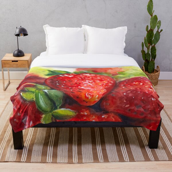 Item preview, Strawberries designed and sold by Ksenia Annis.