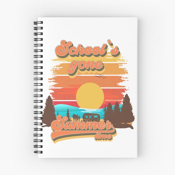 Item preview, Schools gone summer time Retro quote groovy teacher vacation designed and sold by HomeCoquette.