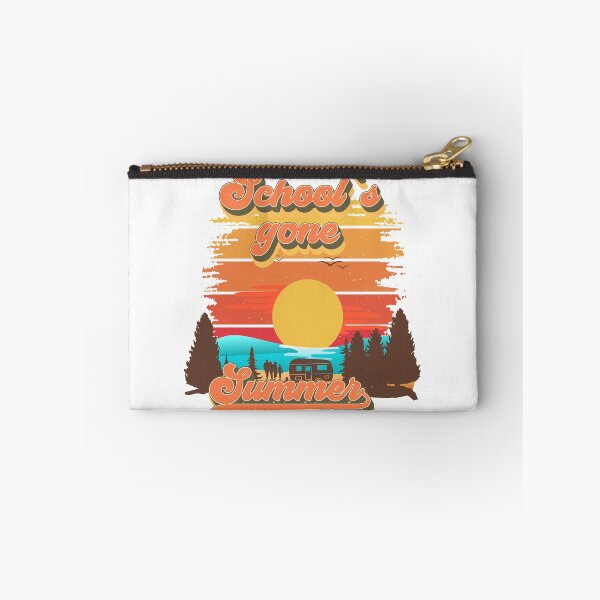 Item preview, Schools gone summer time Retro quote groovy teacher vacation designed and sold by HomeCoquette.