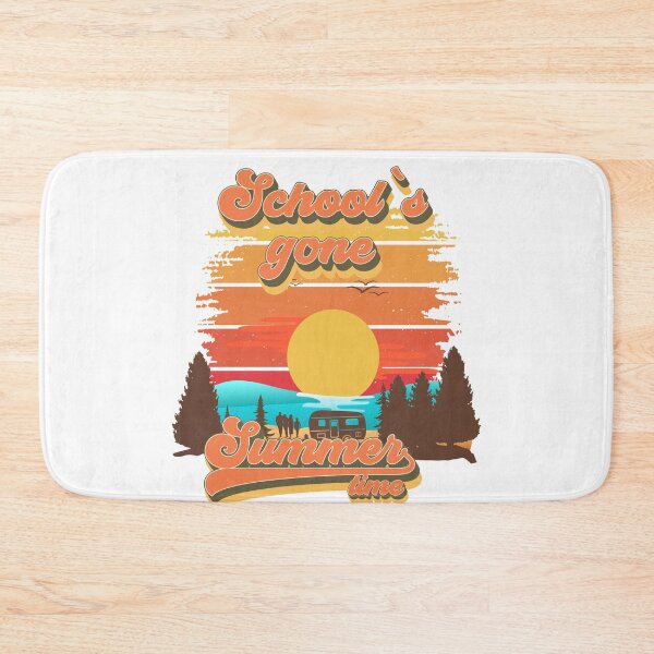 Item preview, Schools gone summer time Retro quote groovy teacher vacation designed and sold by HomeCoquette.
