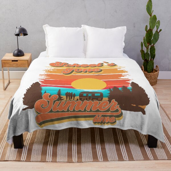 Item preview, Schools gone summer time Retro quote groovy teacher vacation designed and sold by HomeCoquette.