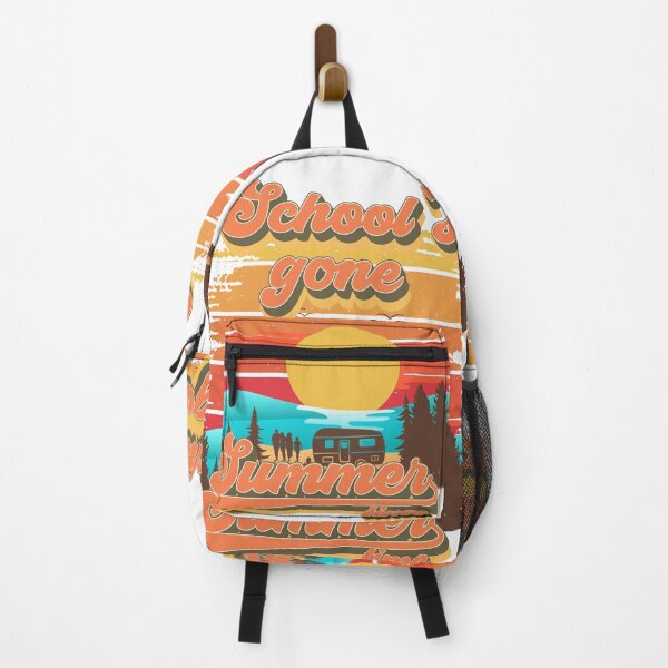 Item preview, Schools gone summer time Retro quote groovy teacher vacation designed and sold by HomeCoquette.