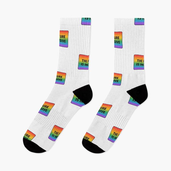 Item preview, The Future Is Inclusive - Pride Rainbow designed and sold by Inspirationmotivation.