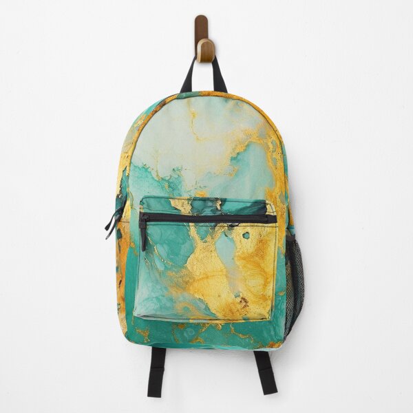 Item preview, Green Meadow Delight" marble pattern designed and sold by EmeraldeaArt.