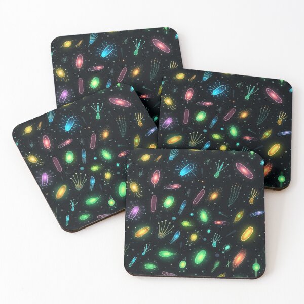 Item preview, Patternopolis sea lights plankton design designed and sold by SpicyGraphicArt.