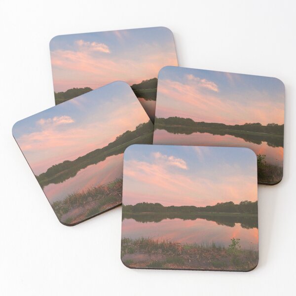 Item preview, Sunset by a Pond designed and sold by missmermaid1990.