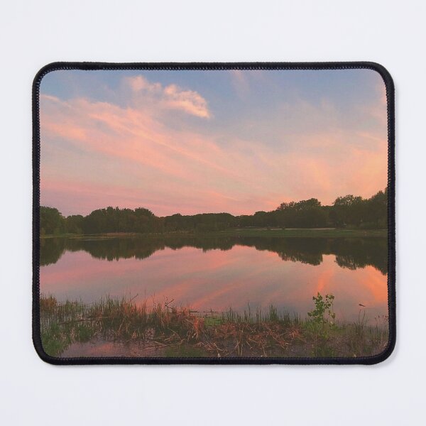 Item preview, Sunset by a Pond designed and sold by missmermaid1990.
